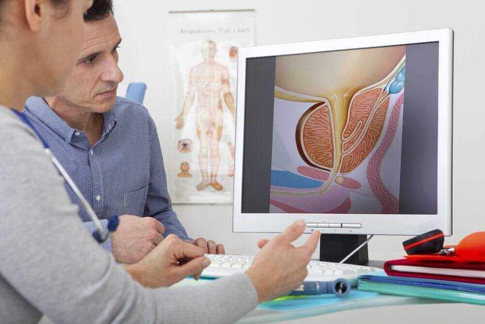 Diagnóstico do prostateadenoma mediante métodos instrumentais