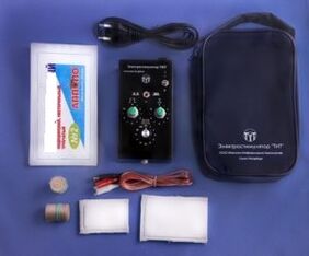 Electrostimuladores do dispositivo para o tratamento da prostatite