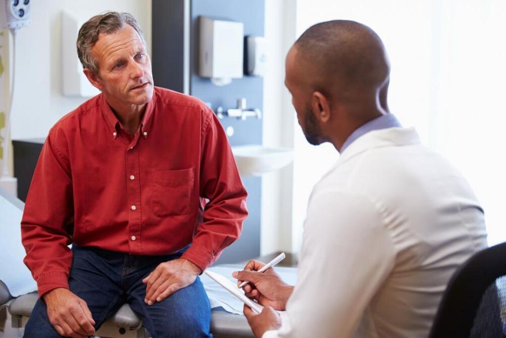 Consulte a un médico se ten prostatite crónica