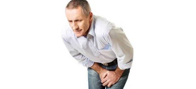 A dor no perineo nun home é un sinal de prostatite